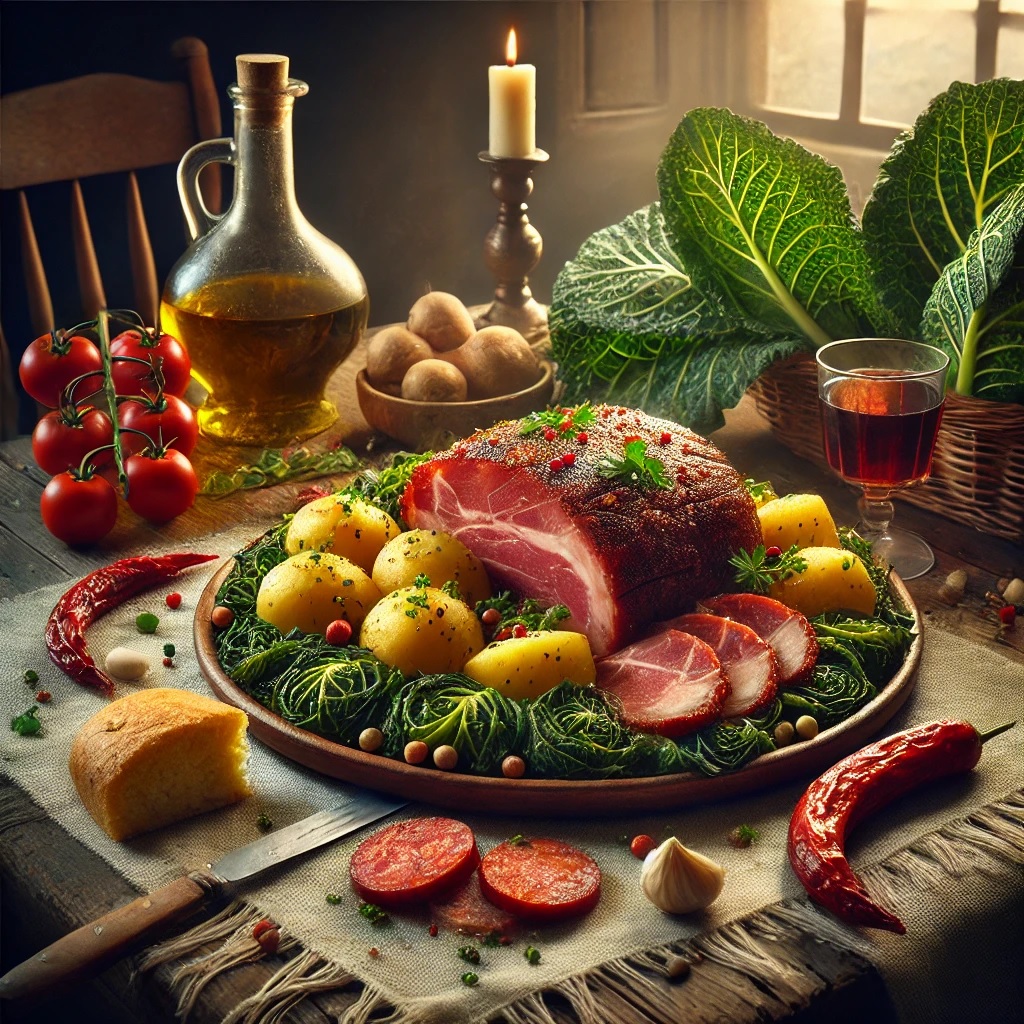 Lacón con grelos