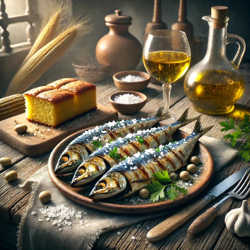 Sardiñas asadas
